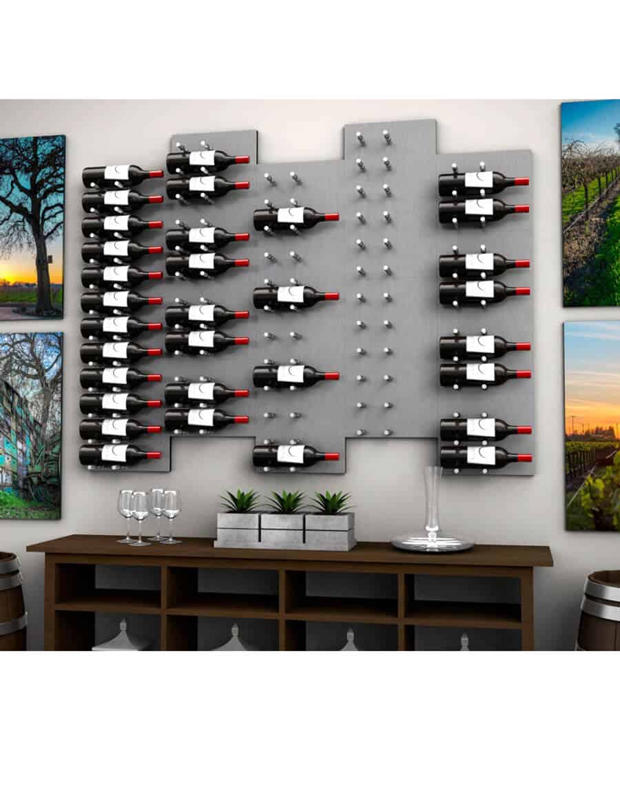 Fusion HZ Label Out Wine Wall Alumasteel (4 Foot) - Image 5