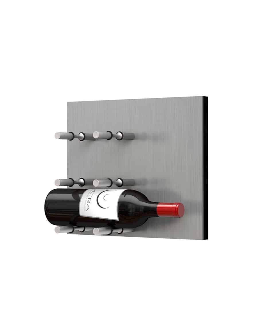 Fusion Panel Wine Rack—Alumasteel (3 to 9 Bottles)
