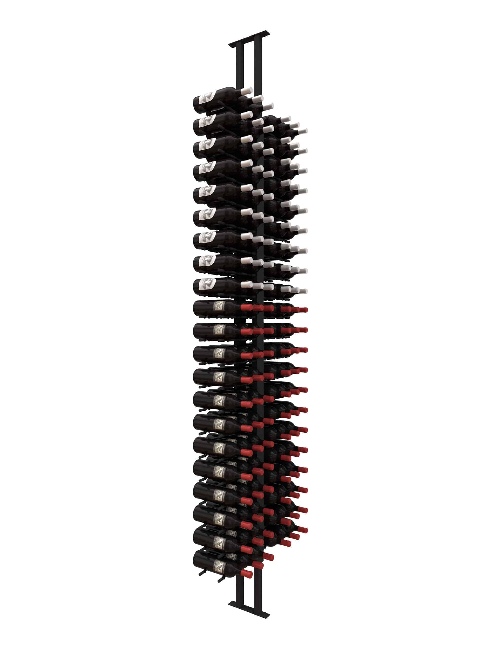 Floor-to-Ceiling Mounted Wine Rack Display — 2-Sided (84 Bottles) (Copy)