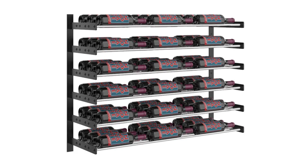 Evolution Wine Wall 30 3C (wall mounted metal wine rack) - Image 5