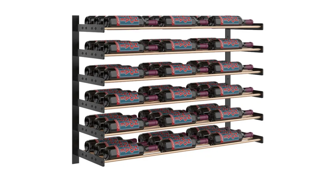Evolution Wine Wall 30 3C (wall mounted metal wine rack) - Image 9