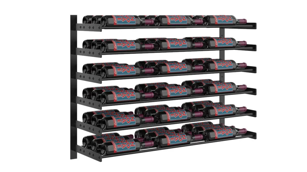 Evolution Wine Wall 30 3C (wall mounted metal wine rack)
